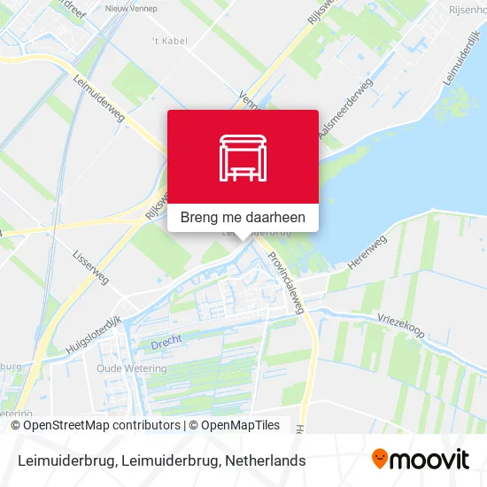 Leimuiderbrug, Leimuiderbrug kaart
