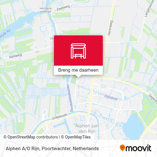 Alphen A/D Rijn, Poortwachter kaart