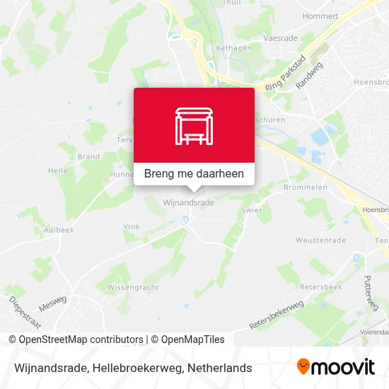 Wijnandsrade, Hellebroekerweg kaart