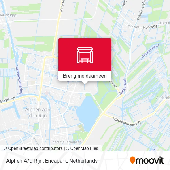 Alphen A/D Rijn, Ericapark kaart