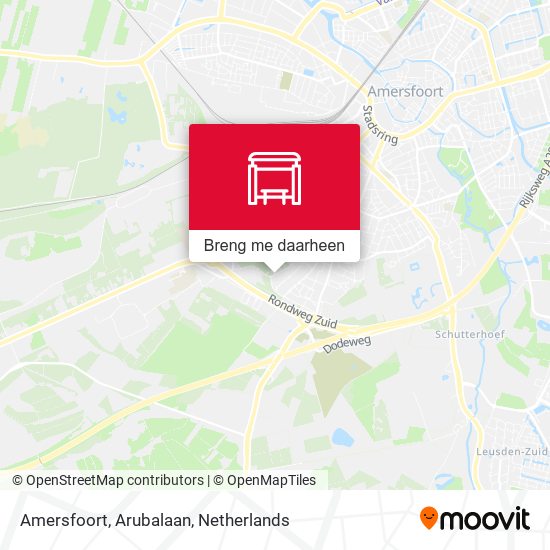 Amersfoort, Arubalaan kaart