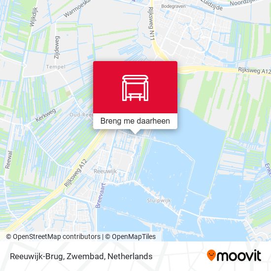 Reeuwijk-Brug, Zwembad kaart