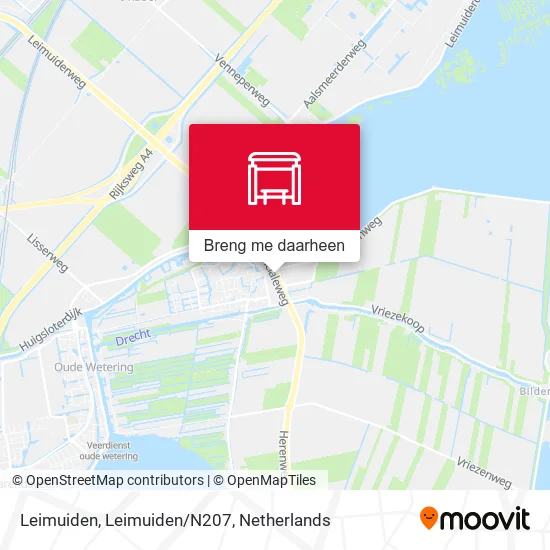 Leimuiden, Leimuiden/N207 kaart
