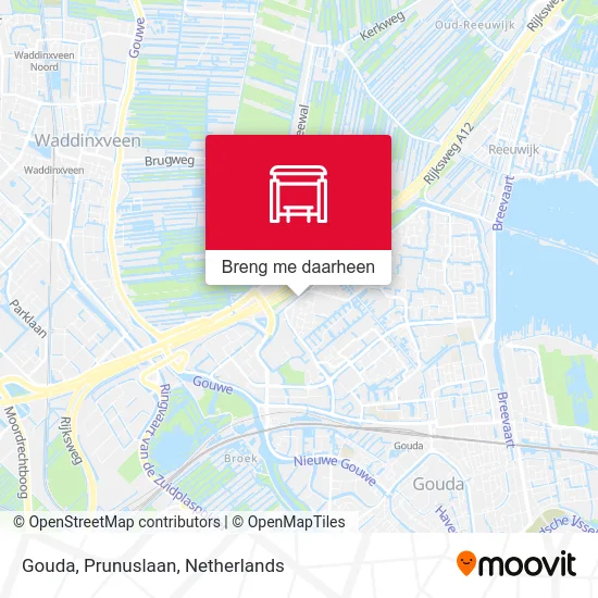 Gouda, Prunuslaan kaart