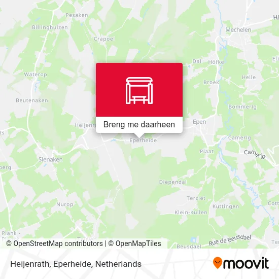 Heijenrath, Eperheide kaart