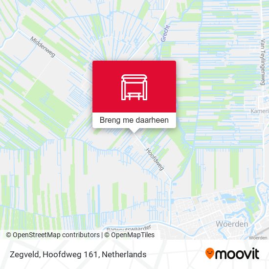 Zegveld, Hoofdweg 161 kaart