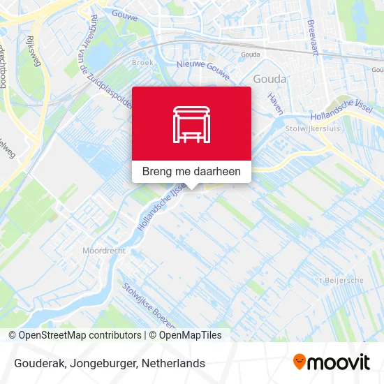 Gouderak, Jongeburger kaart