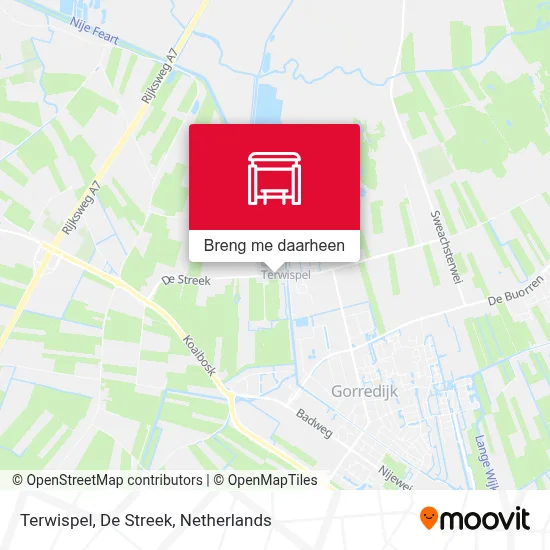 Terwispel, De Streek kaart