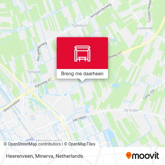 Heerenveen, Minerva kaart
