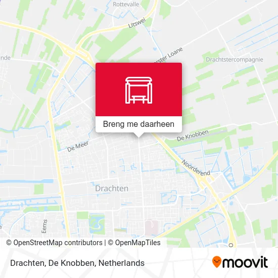 Drachten, De Knobben kaart