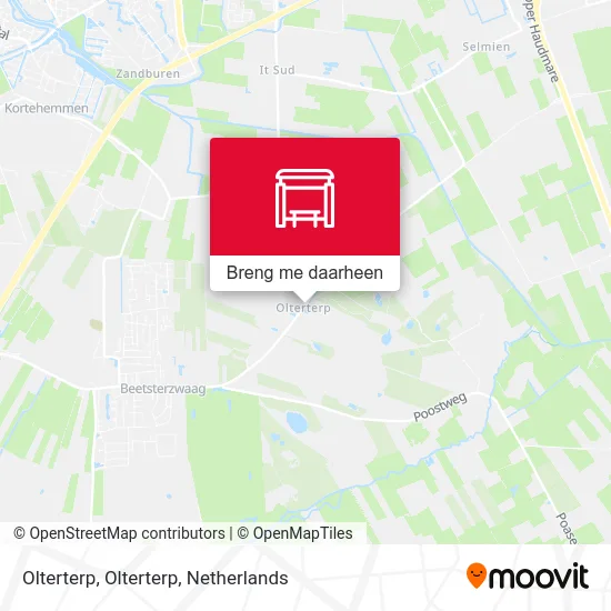 Olterterp, Olterterp kaart