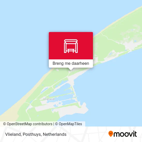 Vlieland, Posthuys kaart