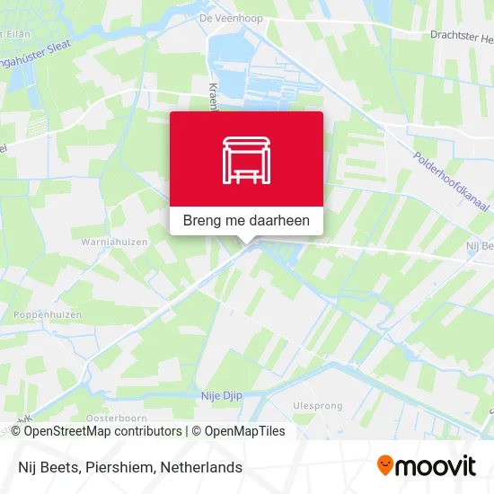 Nij Beets, Piershiem kaart