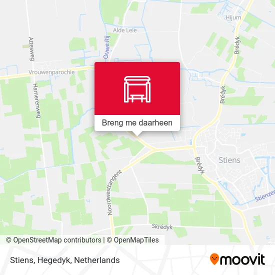 Stiens, Hegedyk kaart