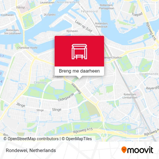 Rondewei kaart