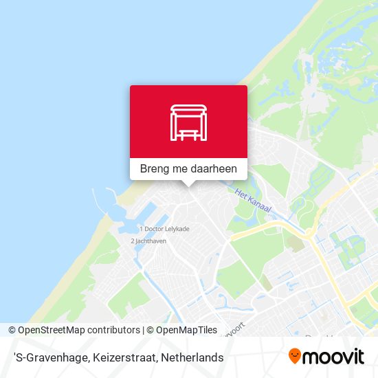 'S-Gravenhage, Keizerstraat kaart