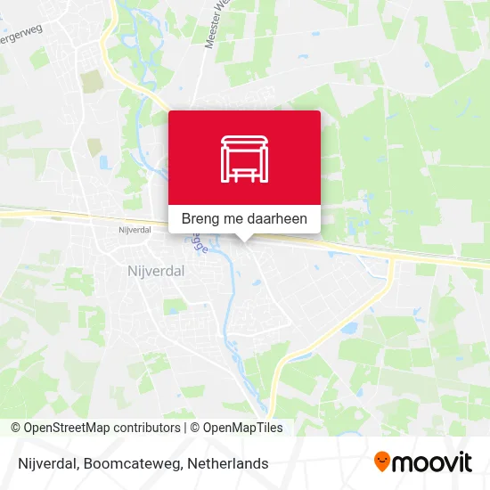Nijverdal, Boomcateweg kaart