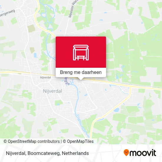 Nijverdal, Boomcateweg kaart