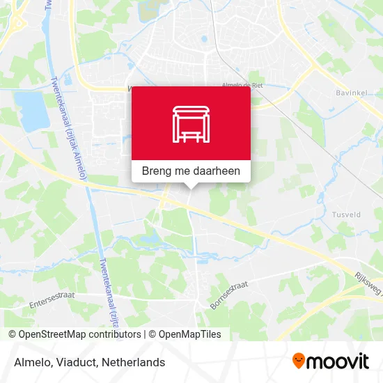 Almelo, Viaduct kaart