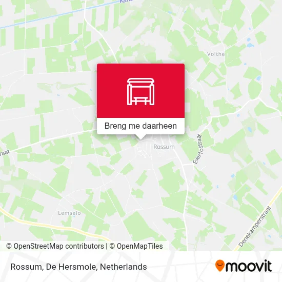 Rossum, De Hersmole kaart