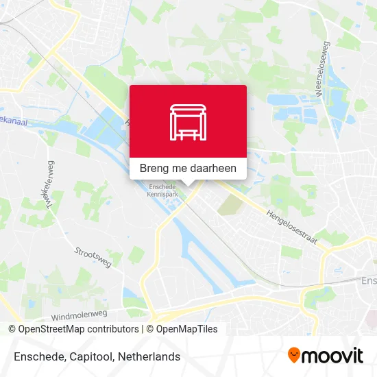Enschede, Capitool kaart