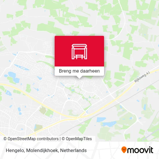 Hengelo, Molendijkhoek kaart