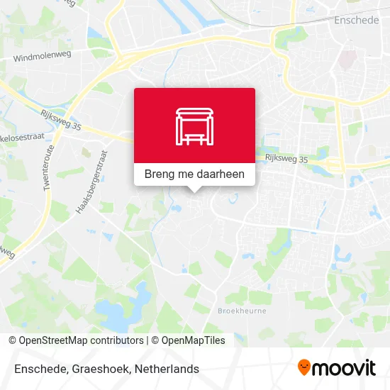 Enschede, Graeshoek kaart