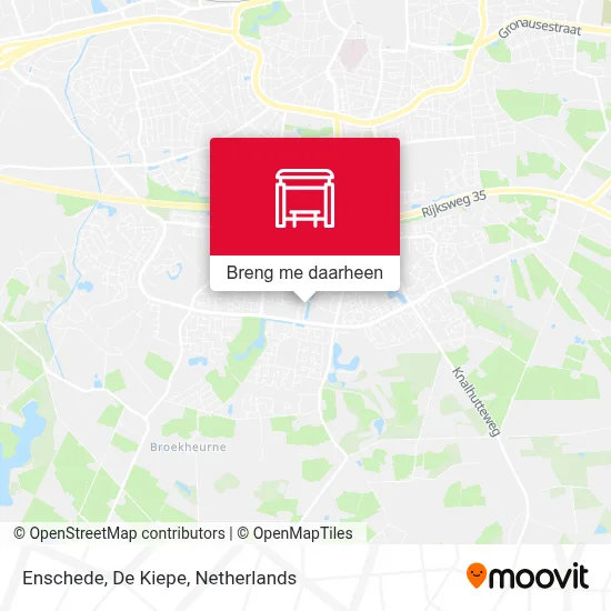Enschede, De Kiepe kaart