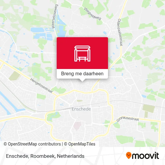 Enschede, Roombeek kaart