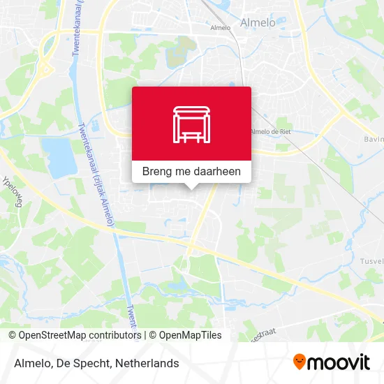 Almelo, De Specht kaart