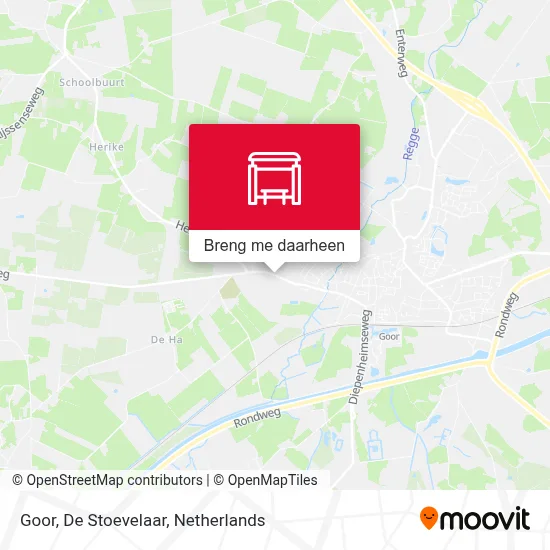 Goor, De Stoevelaar kaart