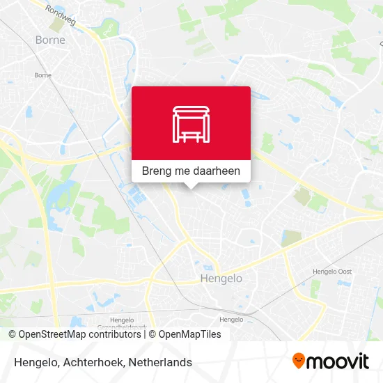 Hengelo, Achterhoek kaart