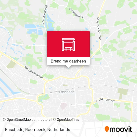 Enschede, Roombeek kaart