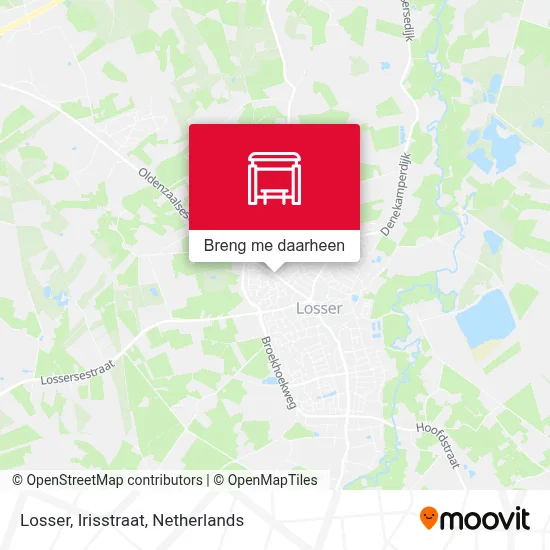 Losser, Irisstraat kaart