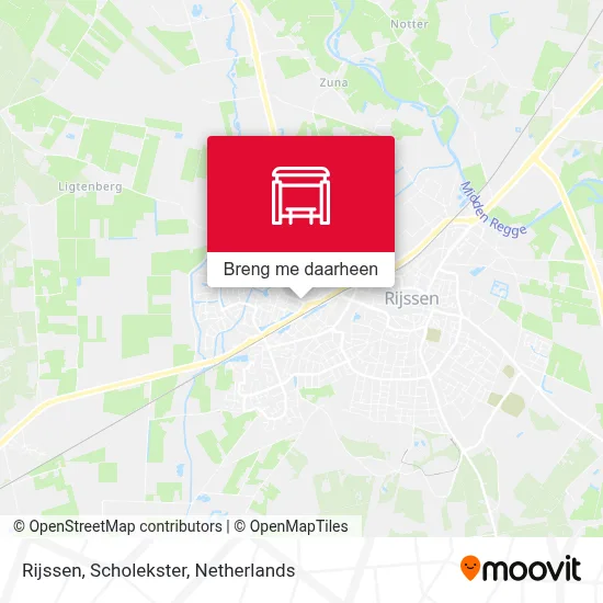 Rijssen, Scholekster kaart