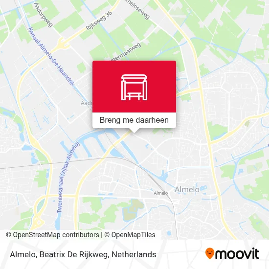 Almelo, Beatrix De Rijkweg kaart