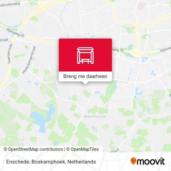 Enschede, Boskamphoek kaart