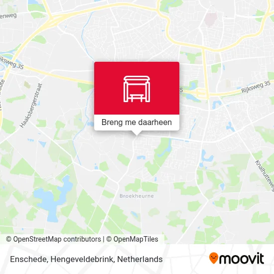 Enschede, Hengeveldebrink kaart