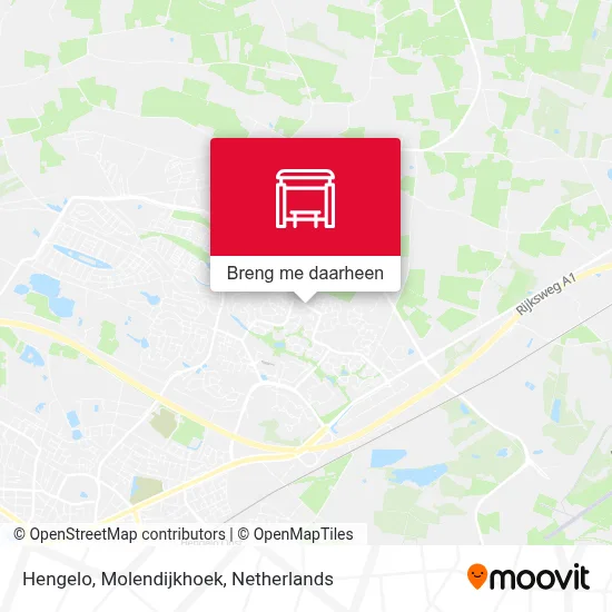 Hengelo, Molendijkhoek kaart