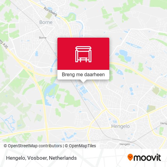 Hengelo, Vosboer kaart