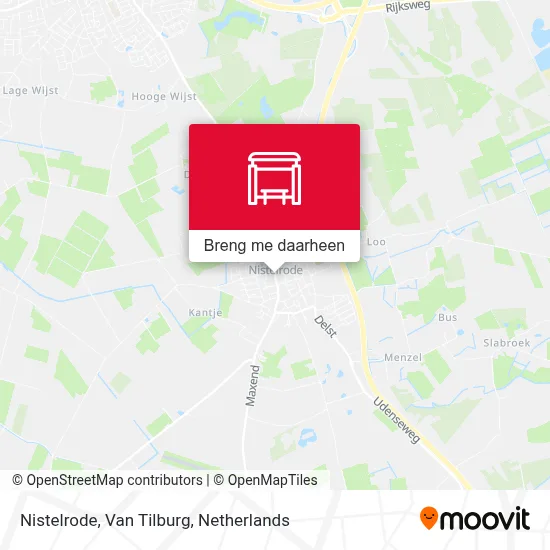 Nistelrode, Van Tilburg kaart