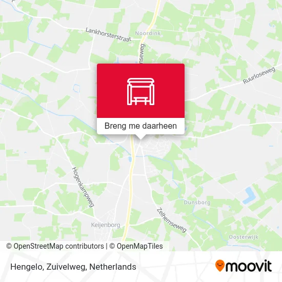 Hengelo, Zuivelweg kaart