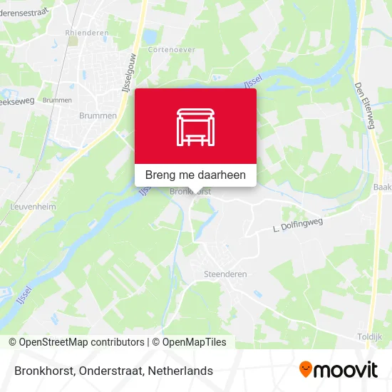 Bronkhorst, Onderstraat kaart