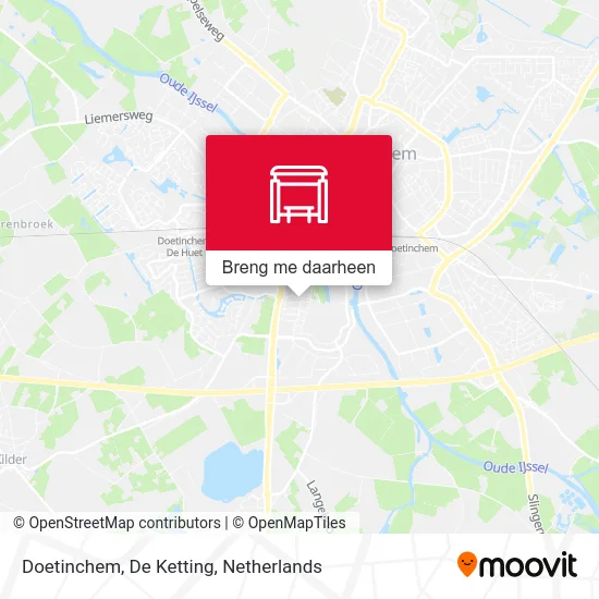 Doetinchem, De Ketting kaart