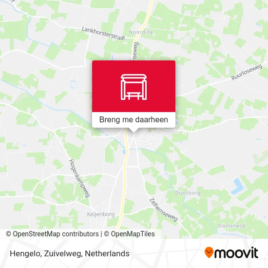 Hengelo, Zuivelweg kaart