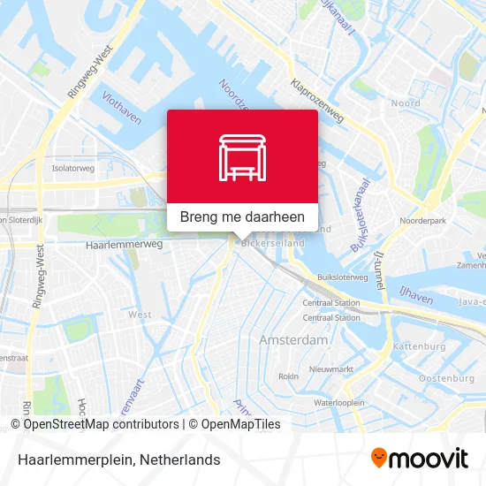 Haarlemmerplein kaart