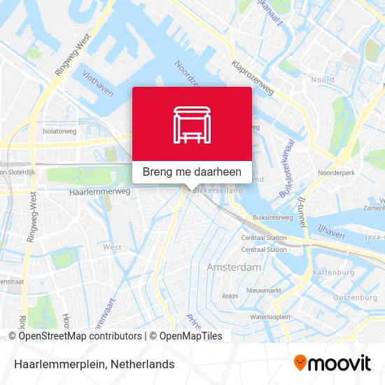 Haarlemmerplein kaart