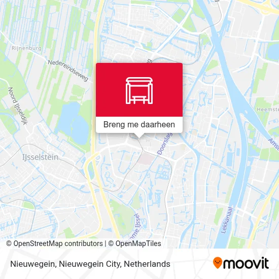 Nieuwegein, Nieuwegein City kaart