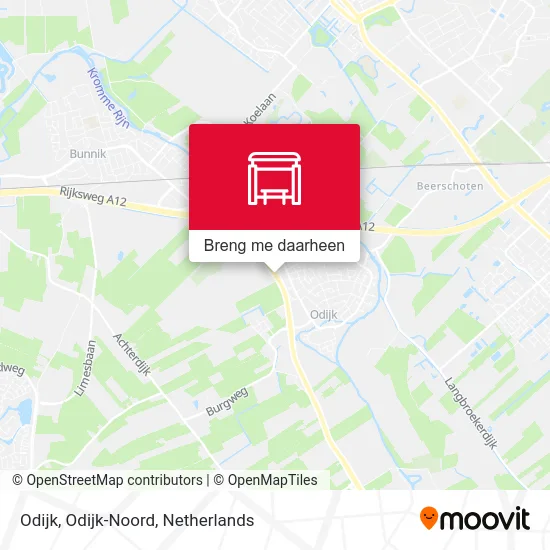 Odijk, Odijk-Noord kaart