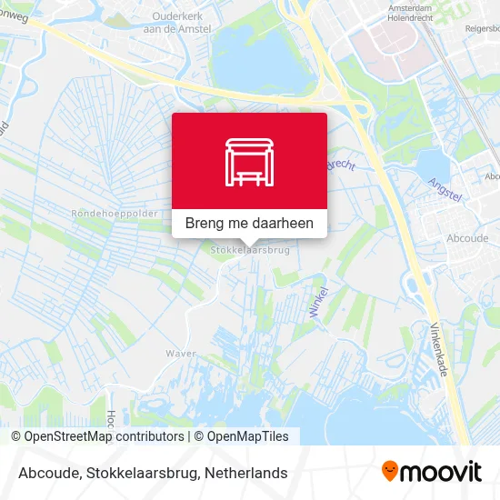 Abcoude, Stokkelaarsbrug kaart